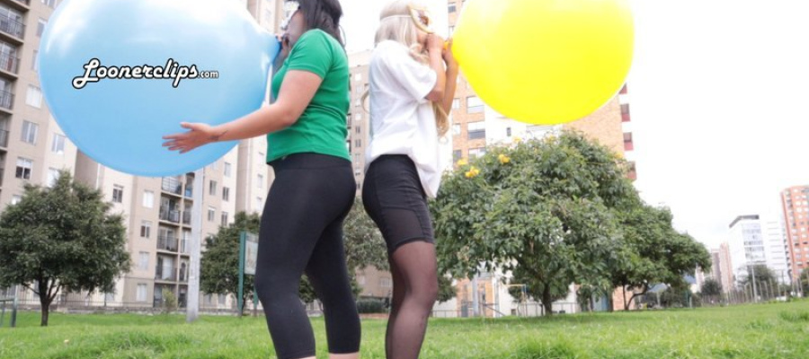 Blow to pop Race Antonia&Samantha