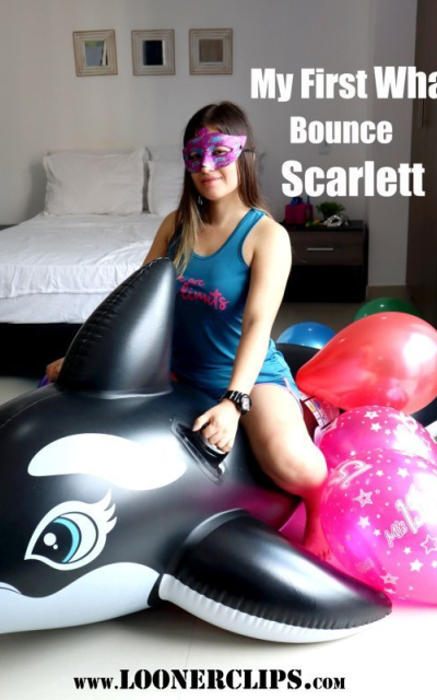 My First Bounce on a Whale - Scarlett