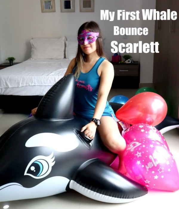 My First Bounce on a Whale - Scarlett