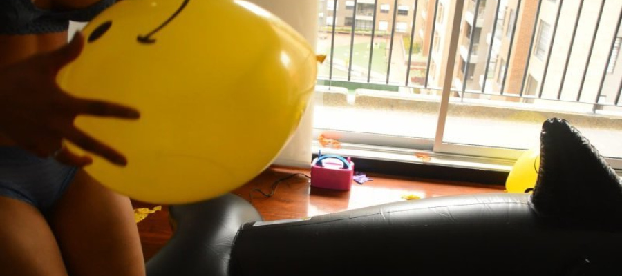 Heily Playing on a Whale and some loons